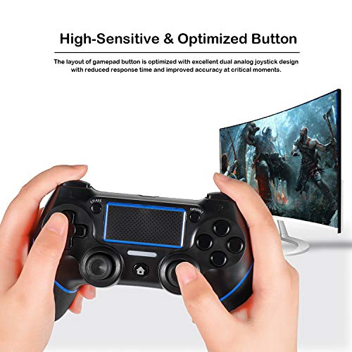 Sefitopher Wireless PS4 Controller Compatible for Playstation 4/Pro