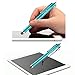 Wisdompro Stylus, 4.8 Inch Universal Microfiber Mesh Tip Stylus Pen with 2pcs Replacement Tips and Tether for Touch Screen Devices - Mint