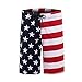 clothin Men's Quick Dry Surfing Boardshorts with Pocket(USA American Flag,US 34)