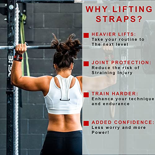 5RIDGE Weight lifting Wrist Wraps - Professional Grade with Thumb Loops. Wrist Supports Braces for Men & Women Strength Training gym fitness fist straps Sold as Pair One Size Fits All