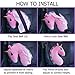 Travel Pets Unicorn Seat Belt Pillow (Pink)