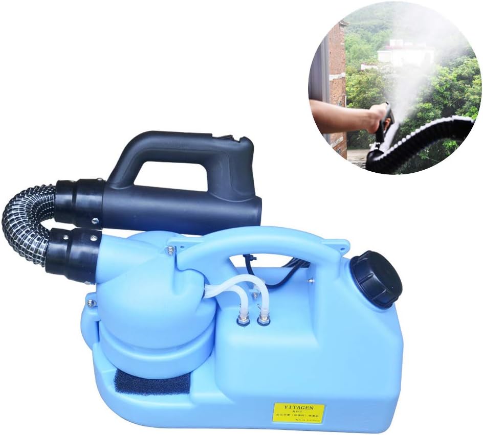 VEVC Electric ULV Fogger Portable Ultra-Low Atomizer Disinfection Sprayer Large Area Sterilization/Disinfection