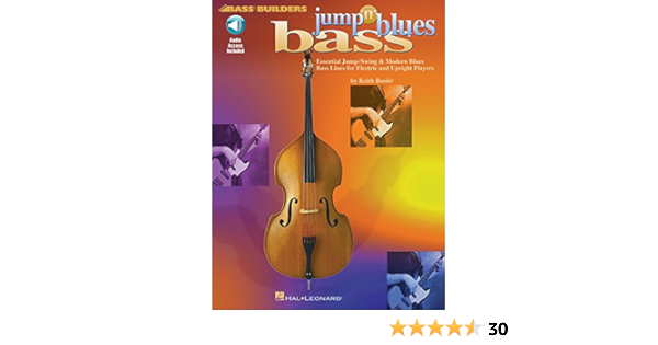 Amazon Com Jump N Blues Bass Book Cd Guitare Basse 9780793591664 Rosier Keith Books
