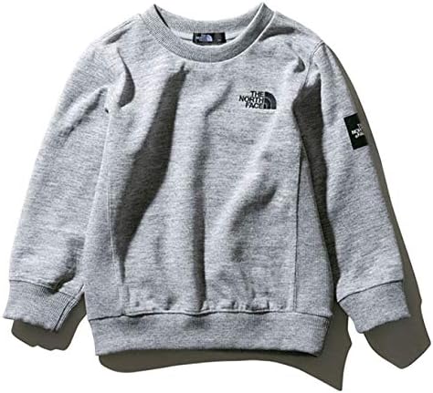 Amazon Co Jp The North Face ザ ノースフェイス スクエアロゴ クルースウェット Ntj トレーナー キッズ 1cm Grey Z 服 ファッション小物