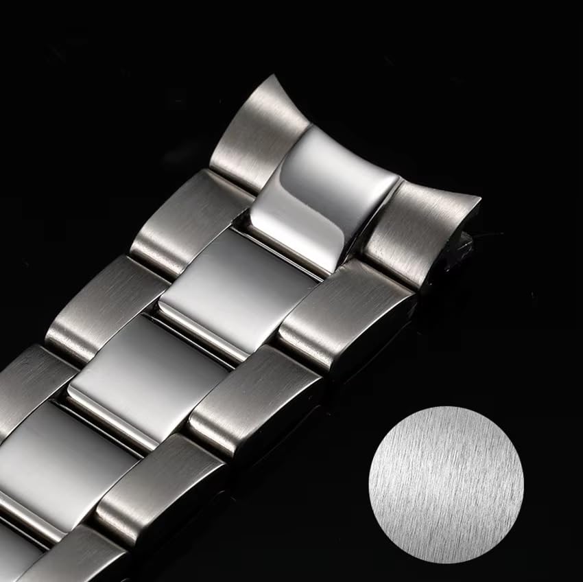 TIME WARRIOR Rolex 20MM Two Tone Solid Stainless Steel For Submariner, GMT-Master Watch Band Bracelet starp With Logo