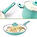 GreenLife Sof Grip Healthy Ceramic Nonstick, 14 Piece Cookware Pots and Pans Set, PFAS-Free, Dishwasher Safe, Turquoise