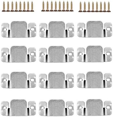 Universal Metal Sectional Sofa Interlocking Furniture Connector 12 Pcs