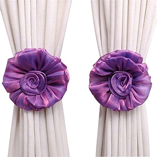 Best curtain tiebacks flower for 2020 Sugiman Reviews