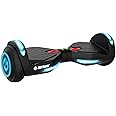 Gotrax Hoverboard with 6.5" LED Solid/Offroad Tires, Max 5/6 Miles Range, 6.2mph Power by Dual Brushless Motor, UL2272 Certified and 65.52Wh/93.6Wh Battery Self Balancing Scooter for 44-176lbs