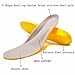 Shoe Insoles, Memory Foam Insoles, Providing Excellent Shock Absorption and Cushioning for Feet Relief, Comfortable Insoles for Men and Women for Everyday Use. (Yellow, M [US M: 6-9/W: 7-11])thumb 2