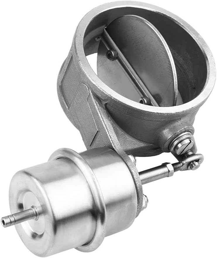 Qiilu Car Exhaust Control Valve, Stainless Steel, 3in, Gate Valve, Normally Closed (open style), Default - Image 4