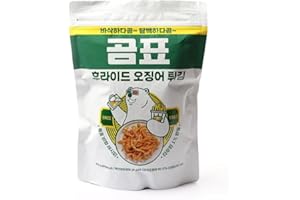 BC233 Korean Crunch + Crispy Deep Fried Squid, Squid Pieces Fries Snack, Fried Calamari For Beer (270g 9.52 oz)