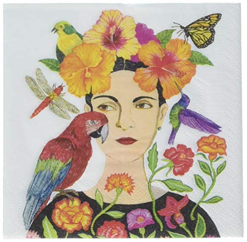 Paperproducts Design PPD 1252727 La Dolorosa Beverage/Cocktail Paper Napkins,5