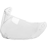 Crown Racing F-700 Motorcycle Helmet Visor Shield, Replacement Face Shield | DOT FMVSS 218 full face helmet with dual visor, ABS shell, EPS liner, ventilation, quick-release buckle and washable liner