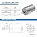LMioEtool DC Gear Motor, High Torque Reversible Electric Geared Motor - with Centric Output Shaft Gearbox (12V/200RPM)