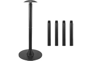 X AUTOHAUX Boat Cover Support Pole Adjustable Height from 12" to 54" 6-Stage Extension ABS Support Pole System for Boat Cover