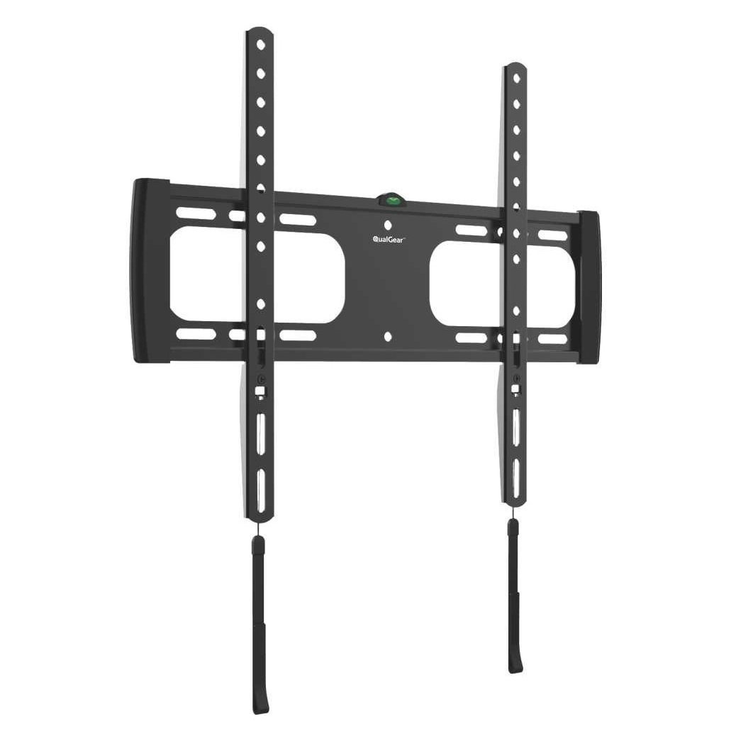 QualGear Universal Ultra Slim Fixed Wall Mount for LED TV Upto 32-55-Inch - Black