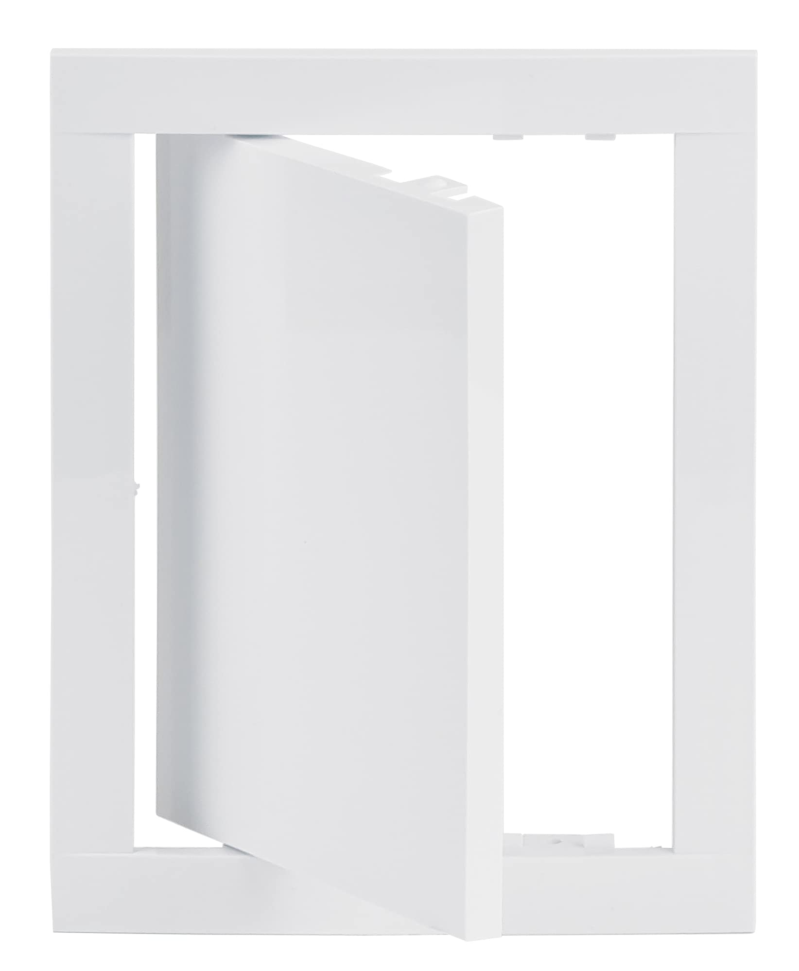 Steinberg14 Plastic Access Panel 150x200mm - 6x8 inch Inspection Hatch - White Access Hatch for Plasterboard - Loft Access Door - Wall Ceiling Hatch - Inspection Cover