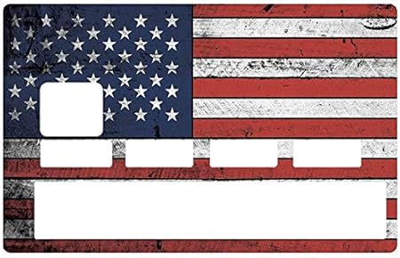Thelittlesticker Kreditkarten Aufkleber Usa Flagge Personalisieren Sie Ihre Kreditkarte Visa Oder Mastercard Mit Diesen Abnehmbaren Aufklebern Amazon De Kuche Haushalt