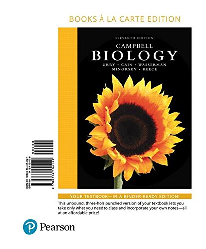 Campbell Biology, Books a la Carte Edition (11th Edition)