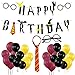 Aiernuo Happy Birthday Banner Party Supplies, Happy Birthday Themed Party Decorations