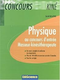Physique au concours d'entrée masseur-kinésithérapeute