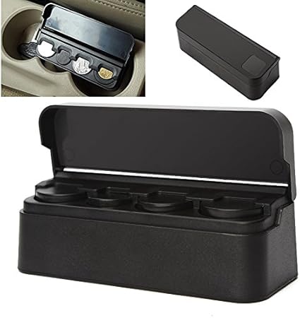 Amazon Co Jp Itimo 車用コインホルダー ブラック プラスチック 自動車用コインケース 収納ボックス ホルダー コンテナ 車用オーガナイザーアクセサリー 車 バイク Amazon Co Jp Itimo 車用コインホルダー ブラック プラスチック 自動車用コインケース 収納ボックス ホルダー コンテナ 車用オーガナイザーアクセサリー 車 バイク