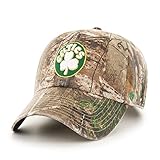 NBA Boston Celtics '47 Big Buck Clean Up Camo Adjustable Hat, One Size Fits Most, Realtree Camouflage