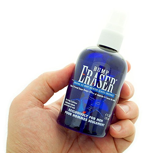 Organic Ingrown Hair and Razor Bump/Burn Treatment Spray Ice Mint