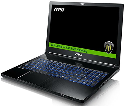 MSI WS63VR 7RL-024US (i7-7700HQ, 32GB RAM, 256GB SATA SSD 1TB