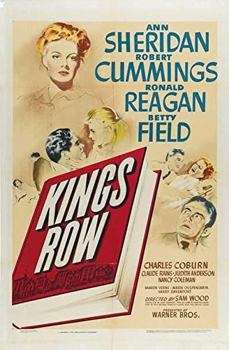 Amazon.com: Kings Row POSTER Movie (27 x 40 Inches - 69cm x 102cm) (1942):  Posters & Prints