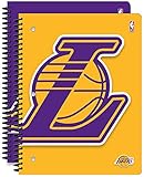 Los Angeles Lakers NBA 1-Subject School Notebooks, 2 Pack, 70 Pages Each, 8