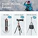 ZOMEI Heavy Duty Camera Tripod Travel Z818 Aluminium Alloy Monopod with 360 Panorama Ball Head Quick Release Plate(Orange)