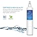 EcoAqua 5231JA2006A Refrigerator Water Filter, Replacement for LG® LT600P®, 5231JA2006A, 5231JA2006B, KENMORE 46-9990, 9990, 469990 Refrigerator Replacement Filter, 3 Filters