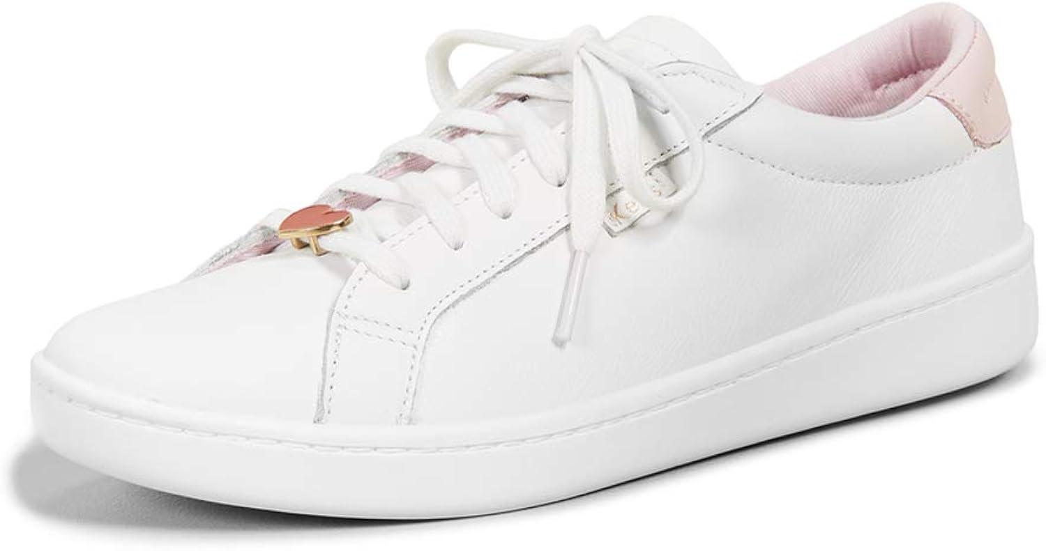 Keds Women's x Kate Spade Ace Lips/Hearts Sneakers, White