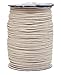 Mandala Crafts 1.5mm 109 Yards Cream Cotton Waxed Cord for Jewelry Making Bracelet Cord Waxed String - Beading String Thread Jewelry Cords for Necklaces String
