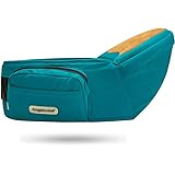 ANGELBB Baby Hip Seat Carrier with Pockets Ergonomic Infant Waist Stool Adjustable Belt Multiple Safe Guaranteed Fabric Anti-