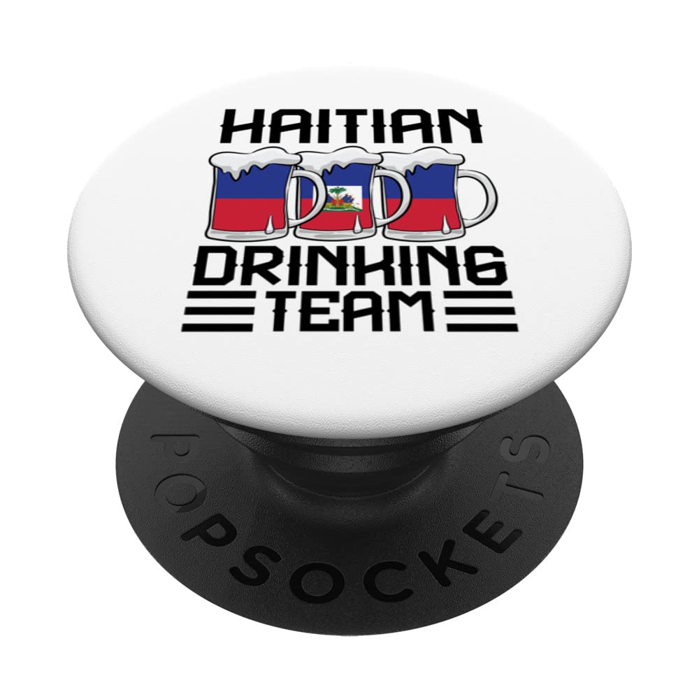 Haitian Drinking Team Haiti PopSockets Swappable PopGrip