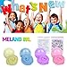 Meland Cloud Slime 10.5 OZ Snow Fluffy Cloud Slime Cotton Slime for Kids and Adults - 4 Colors (Blue, Purple, Yellow, Pink)