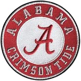 Alabama Crimson Tide Circle (V elcro Patch - NOT Iron On) (License Reseller) - by HEDiGEAR