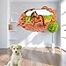 U-Shark® 3D Self-Adhesive Removable Break Through The Wall Vinyl Wall Sticker/Mural Art Decals Decorator (8001H Horse(23.6