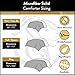 Superior Brushed Microfiber Solid Comforter, Down Alternative Bedding, Reversible, Medium Weight, Fluffy, Decorative, Duvet Insert, Oversized Blanket, Box Quilt Design, Twin/Twin XL, White