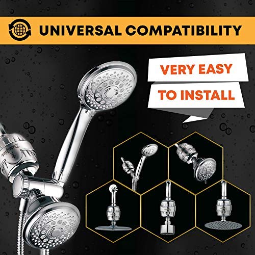 Shower Filter Water Softener Chlorine and Impurities Removal - Thumbnail 3