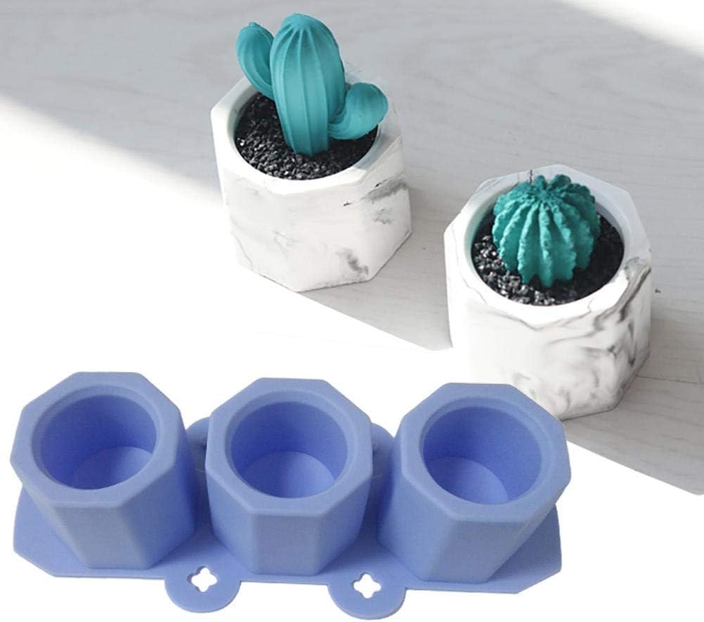 Napravi Rs Loisirs Creatifs Ceramique Et Poterie Moulle En Silicone Gateau Patisserie Savon Resine 1 Pcs 3 Meme Moule De Silicone De Pot De Fleur Diy Moule Coreen Fait Maison De Style Aroma