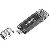 Vansuny 128GB Type C Flash Drive 2 in 1 OTG USB 3.0 + USB C Memory Stick with Keychain Dual Type C USB Thumb Drive Photo Stic