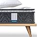 Double Mattress, Inofia Super Comfort Hybrid Innerspring Queen Mattress Set with 3D Knitted Dual-Layered Breathable Cover
