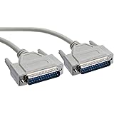 InstallerParts 10 ft DB25 Male to Male Serial Cable 25C Straight