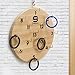 SUNGIFT Hook and Ring Toss Game for Adults and 12+ Kids, Fun Games for Family, Home, Party or Office, 18 Rings and Extra 2 Hooks