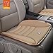 SmartDirect Coccyx Care Memory Foam Seat Cushion for Car Office Home Use (Sandy)