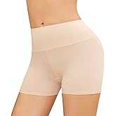 JOYSHAPER Women's Smooth Slip Shorts Under Dresses Comfortable Boyshorts Panties Nylon Spandex Underwear Stretch Shorts